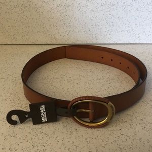 MICHAEL Michael Kors 38mm Belt W/Wrapped Buckle XL